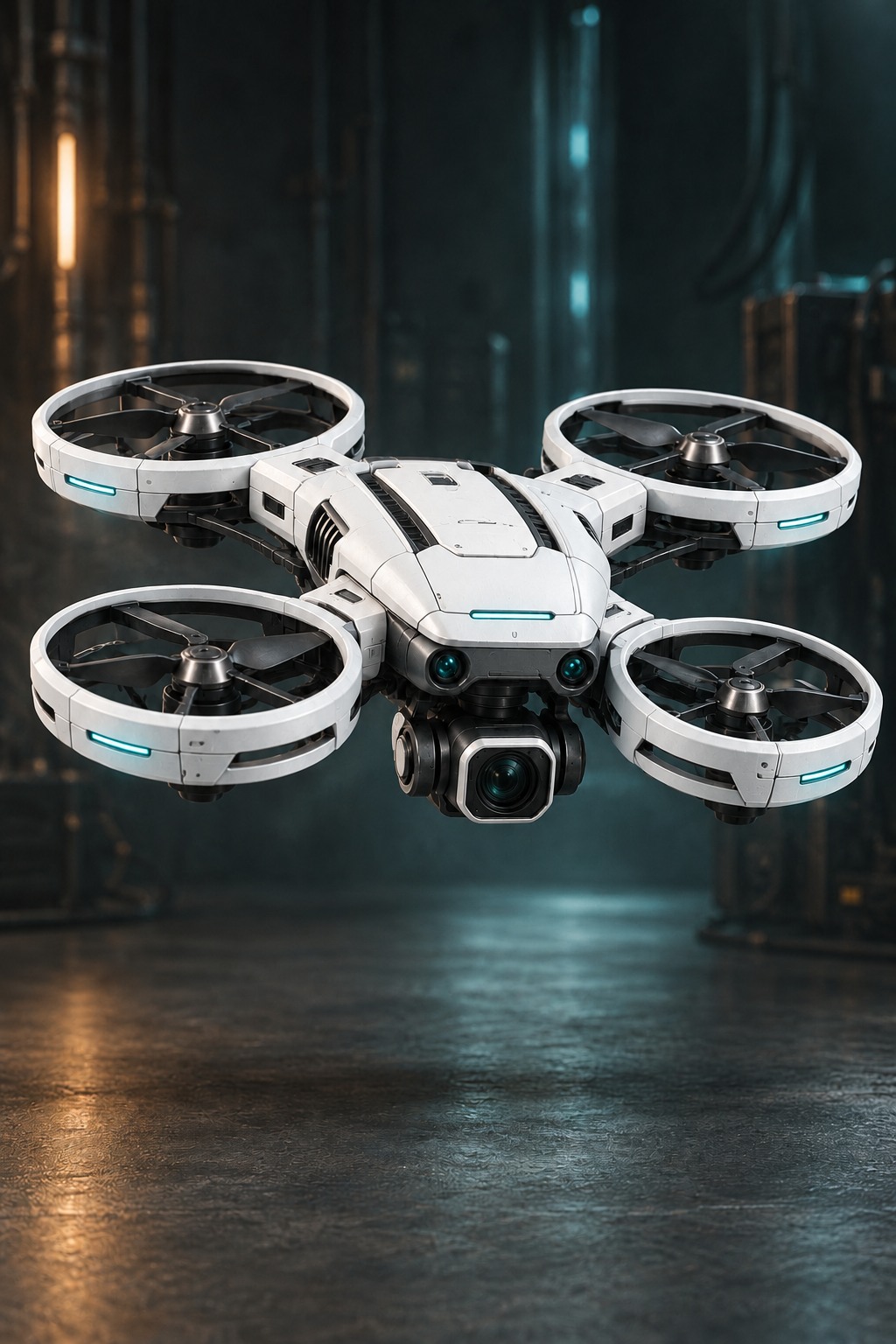 Card do Drone branco